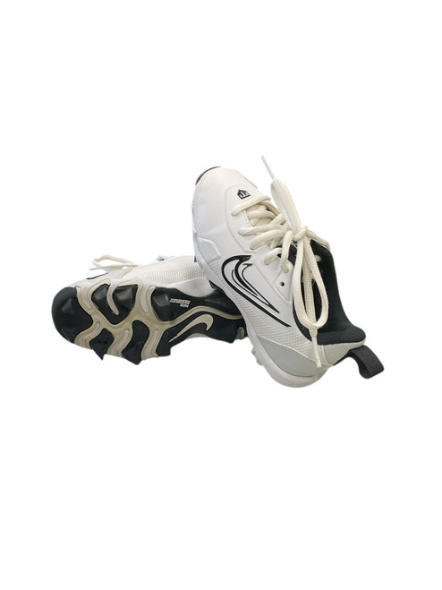 Vist Large View of Product Image Which is Used Nike FASTFLEX BB/SB Cleats White Youth 10.0