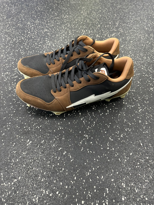 Vist Large View of Product Image Which is Used Enzo Custom Travis Scott Adult FB Cleats Men 12