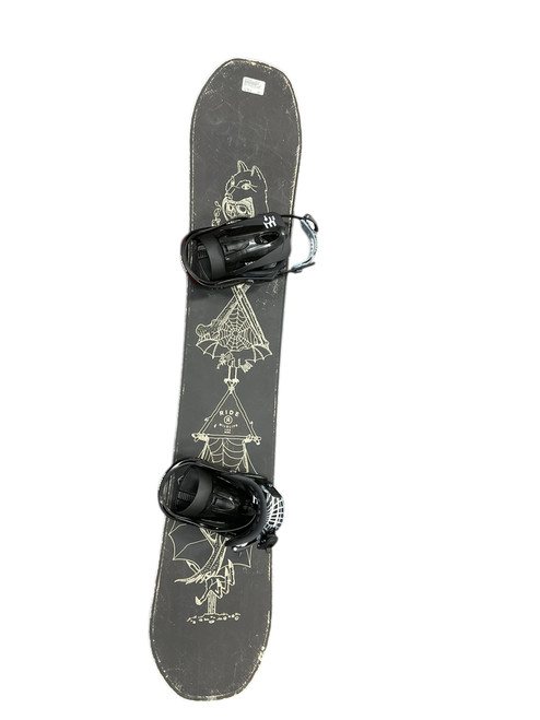 Vist Large View of Product Image Which is Used Ride WILDLIFE/5E COMBO Mens Board/Bindings Black 158 cm