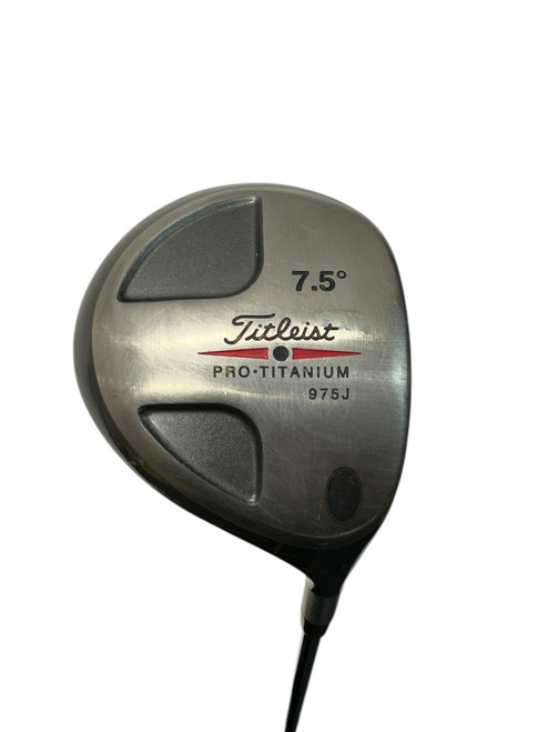 Vist Large View of Product Image Which is Used Titleist 975J Mens Driver RH Grey 7.5 Degree