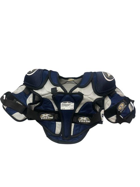 Vist Large View of Product Image Which is Used Easton SYNERGY Junior Elbow Pads SM