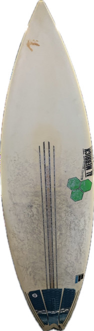 Vist Large View of Product Image Which is Used Al Merrick FLEX BAR Surfboard White 6Ft 2In