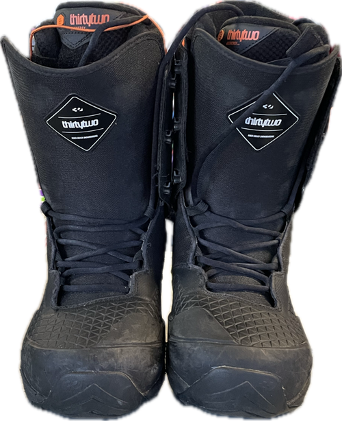 Vist Large View of Product Image Which is Used ThirtyTwo TM THREE Mens Snowboard Boots Black Senior 12