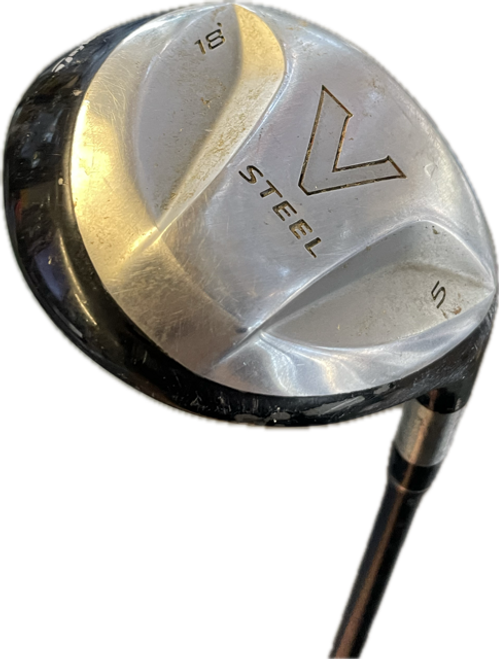 Vist Large View of Product Image Which is Used Taylormade V STEEL Mens Fairway Wood RH 5 Wood
