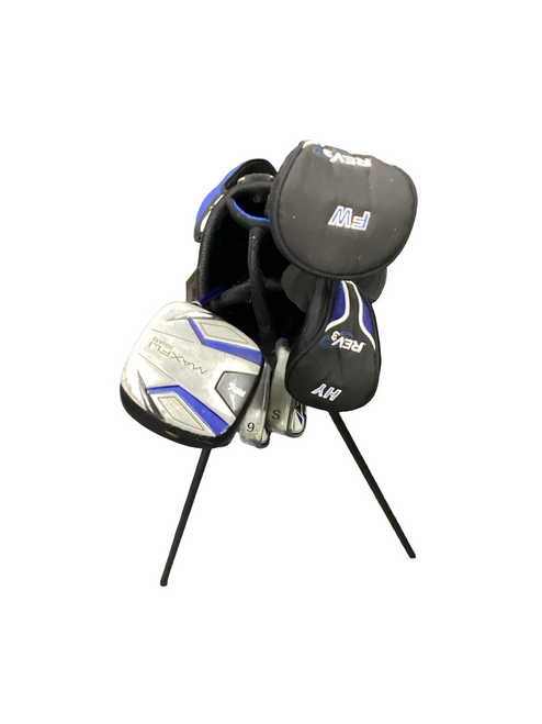 Vist Large View of Product Image Which is Used Maxfli REV 3 Jr Package Set RH Royal Blue 6 Piece