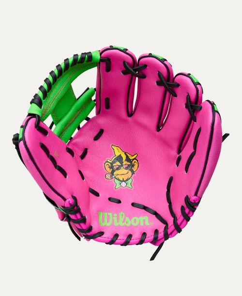Vist Large View of Product Image Which is New Wilson A450 Party Animals 11" LEFT HAND THROW Baseball Glove