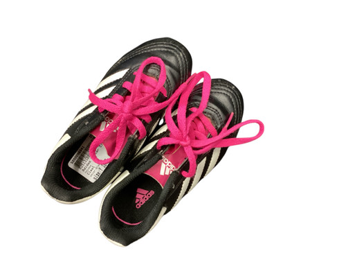 Vist Large View of Product Image Which is Used Adidas Soccer Cleats Black Youth 10.5