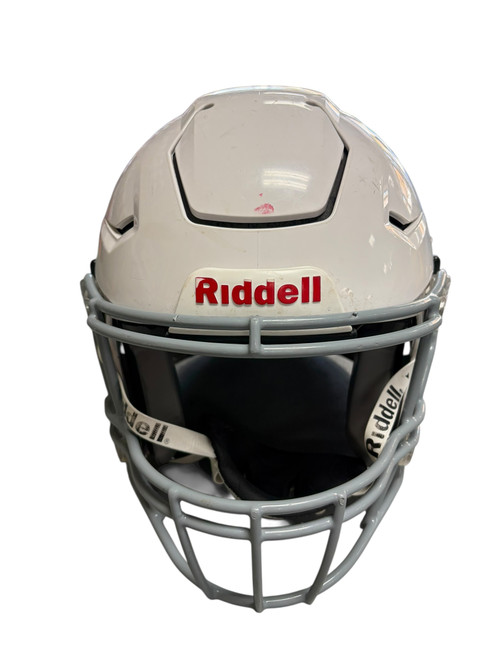 Vist Large View of Product Image Which is Used Riddell SPEED FB Helmet White LG