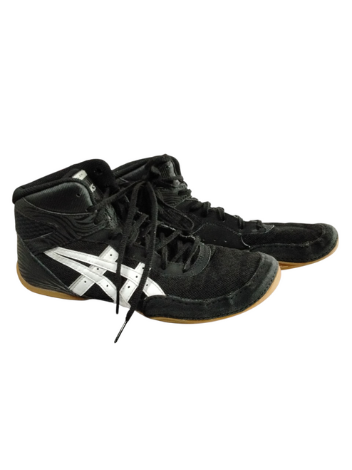 Vist Large View of Product Image Which is Used Asics MATFLEX 7 Wrestling Shoes Black Senior 8