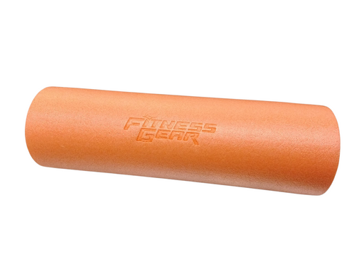 Vist Large View of Product Image Which is Used Fitness Gear Exercise Foam Roller Orange MD
