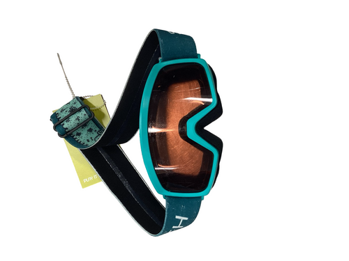 Vist Large View of Product Image Which is Used Smith Snow Goggles Youth Turquoise