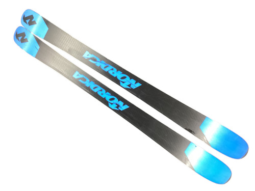 Vist Large View of Product Image Which is Used Nordica ENFORCER 104 FREE Mens Downhill Ski/Binding Navy Blue 172 cm