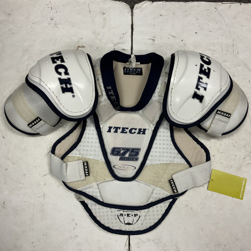 Vist Large View of Product Image Which is Used Itech 675 SERIES Junior Shoulder Pads LG