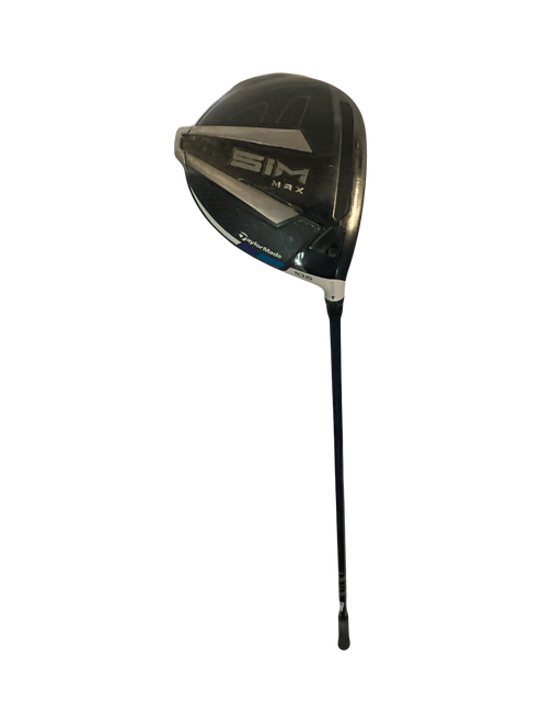 Vist Large View of Product Image Which is Used Taylormade SIM MAX Mens Driver RH 10.5 Degree