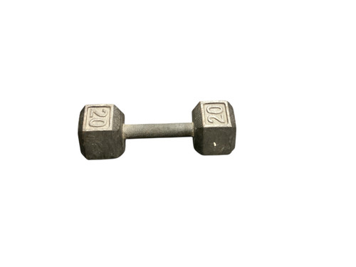 Vist Large View of Product Image Which is Used Hex Dumbbell (Each) 20 lb