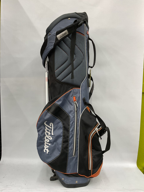 Vist Large View of Product Image Which is Used Titleist STAND BAG Mens Stand Bag Navy Blue