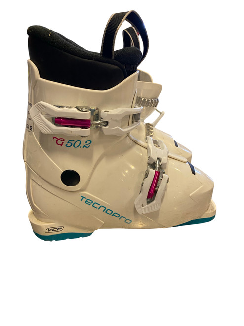 Vist Large View of Product Image Which is Used Tecno Pro G50.2 Girls DH Ski Boot White 215 MP - J03
