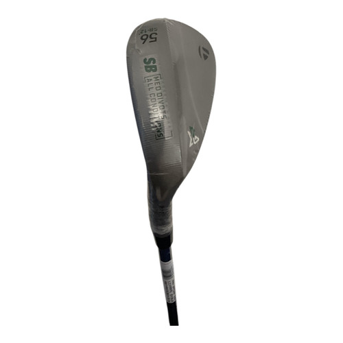 Vist Large View of Product Image Which is Used Taylormade MG4 SB-12 Golf Wedge Mens LH 56 Degree