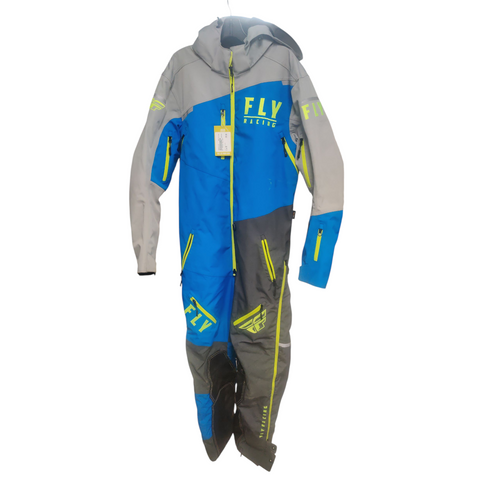 Vist Large View of Product Image Which is Used FLY RACING FULL SUIT Adult Royal Blue Medium