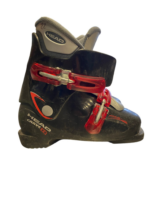 Vist Large View of Product Image Which is Used Head CARVE X2 Boys DH Ski Boot Black 220 MP - J04 - W05