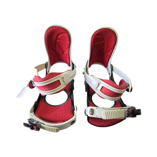 Vist Large View of Product Image Which is Used Ride LX SERIES BINDINGS Mens Binding Only White M/L