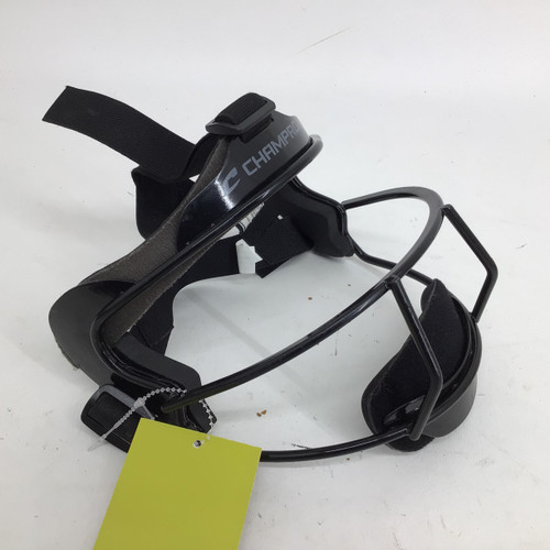 Vist Large View of Product Image Which is Used Champro ADULT FIELDERS MASK BB/SB Fielders Mask Black One Size