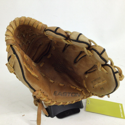 Vist Large View of Product Image Which is Used Easton FIVE STAR 11 IN RHT BB/SB GLOVE BB/SB Glove RH Throw Brown 11"