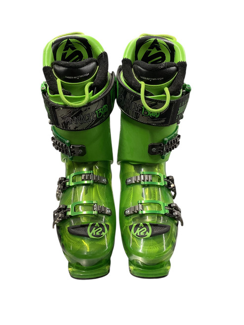 Vist Large View of Product Image Which is Used K2 PINNACLE 13 Womens Downhill Ski Boot Green 265 MP - M08.5 - W09.5