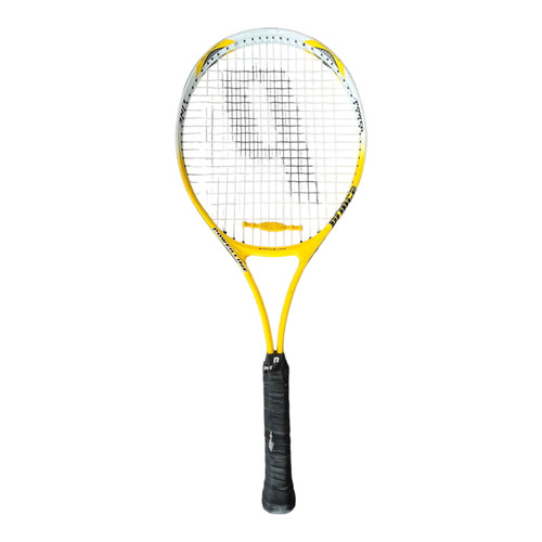 Vist Large View of Product Image Which is Used Prince QUANTUM POWERLINE Adult Tennis Racquet Yellow Unknown