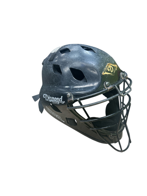 Vist Large View of Product Image Which is Used Diamond EDGE Catchers Helmet w/Mask Black SM
