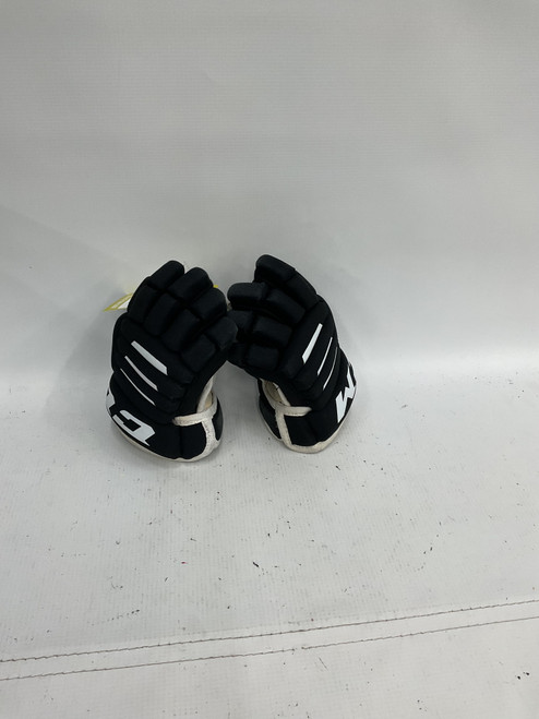 Vist Large View of Product Image Which is Used CCM JACKS 4R2 Junior Gloves Black 8"