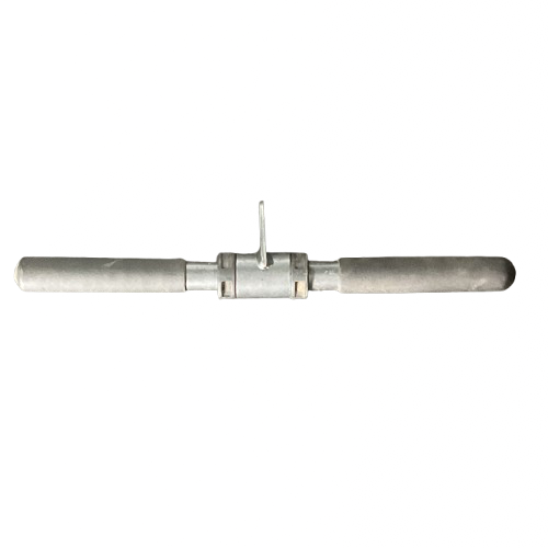 Vist Large View of Product Image Which is Used STRAIGHT BAR Lat Pulldown Black