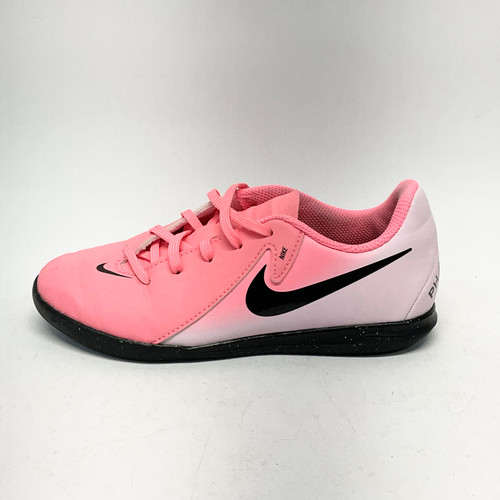 Vist Large View of Product Image Which is Used Nike JR PHANTOM GX2 CLUB Soccer Indoor Shoes Pink Junior 01.5