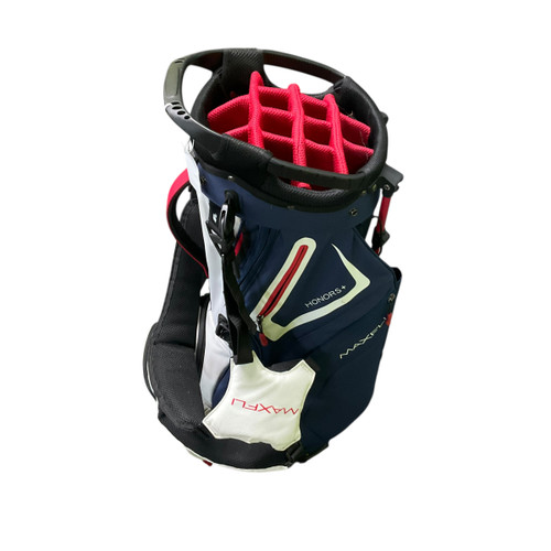 Vist Large View of Product Image Which is Used Maxfli HONORS + BAG Mens Stand Bag White