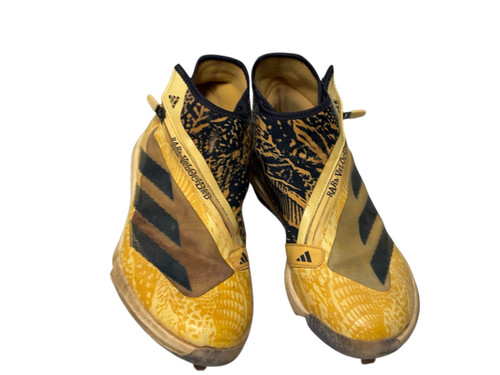 Vist Large View of Product Image Which is Used Adidas Adizero Impact Plus Somos IG3485 Mens Metal Baseball Cleats Size 10