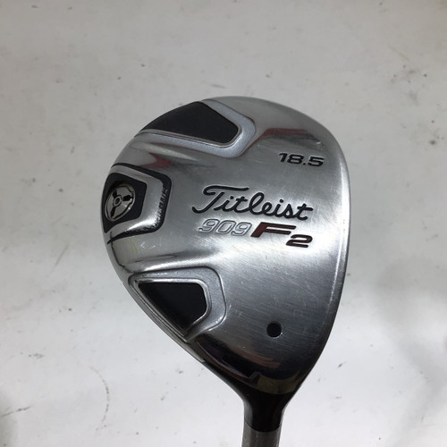 Vist Large View of Product Image Which is Used Titleist 909 F2 3 WOOD 18.5 DEG RH S FLEX Mens Fairway Wood RH 3 Wood