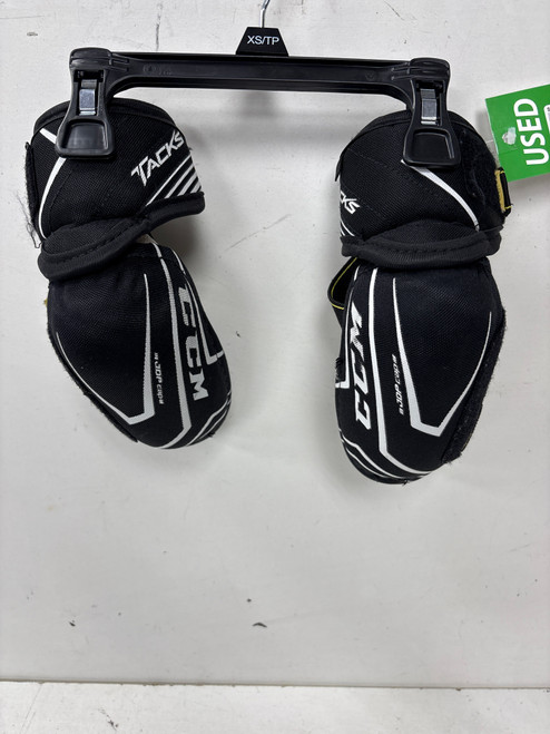 Vist Large View of Product Image Which is Used CCM ULTRA TACKS 2.0 Junior Elbow Pads SM