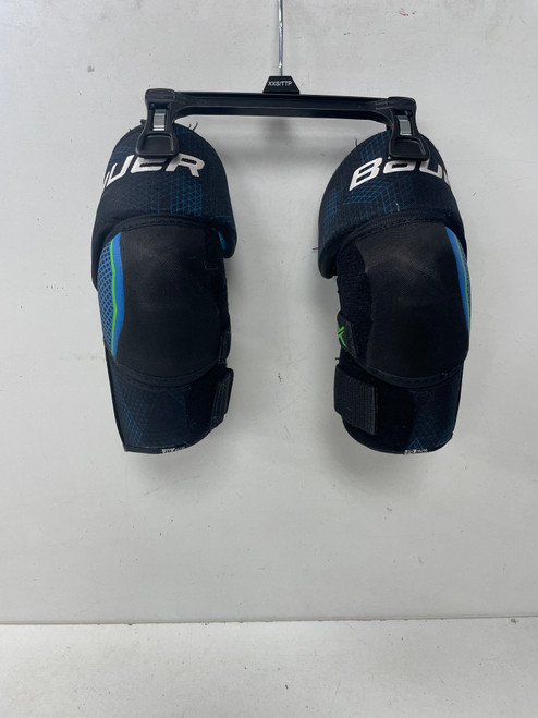 Vist Large View of Product Image Which is Used Bauer X Junior Elbow Pads MD