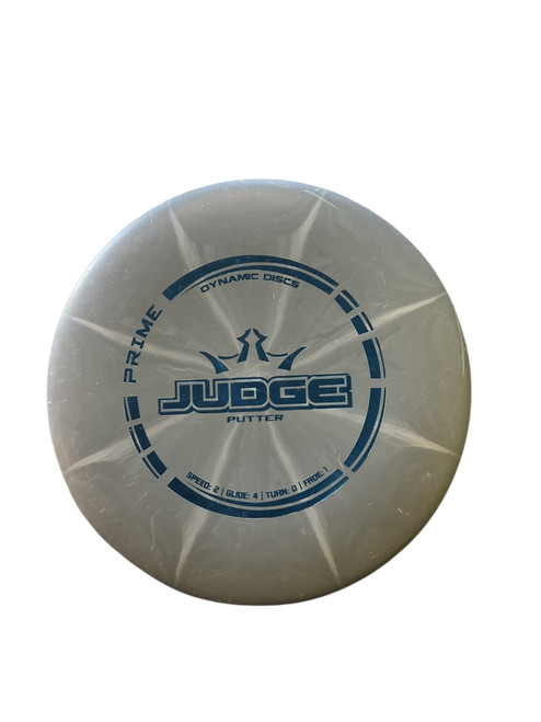 Vist Large View of Product Image Which is Used Dynamic Discs PRIME JUDGE Disc Golf Putter Grey