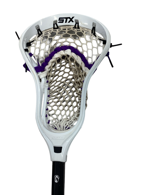 Vist Large View of Product Image Which is Used Signature lacrosse SIGNATURE THE PLAYER Men Atk/Mid Complete Stick Black