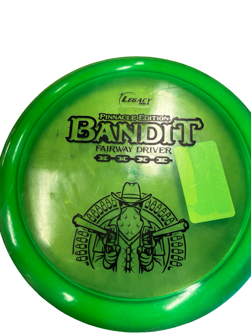Vist Large View of Product Image Which is Used Legacy BANDIT Disc Golf Driver Green