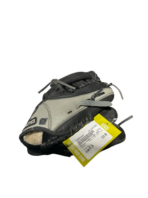 Vist Large View of Product Image Which is Used Mizuno POWER CLOSE TBALL GLOVE BB/SB Glove T-ball Black 9"