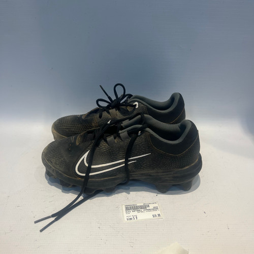 Vist Large View of Product Image Which is Used Nike SOFTBALL HYPERDIAMOND 4 BB/SB Cleats Black Senior 9