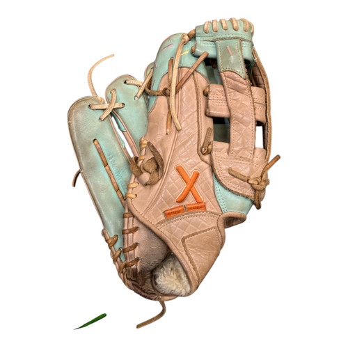 Vist Large View of Product Image Which is Used ABSOLUTELY RIDICILOUS MINT ICE CREAM GLO BB/SB Glove LH Throw None 12 3/4"