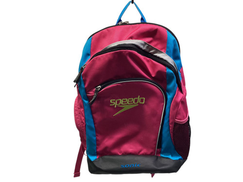 Vist Large View of Product Image Which is Used Speedo PINK/BLUE BACKPACK Water Swim Accessory