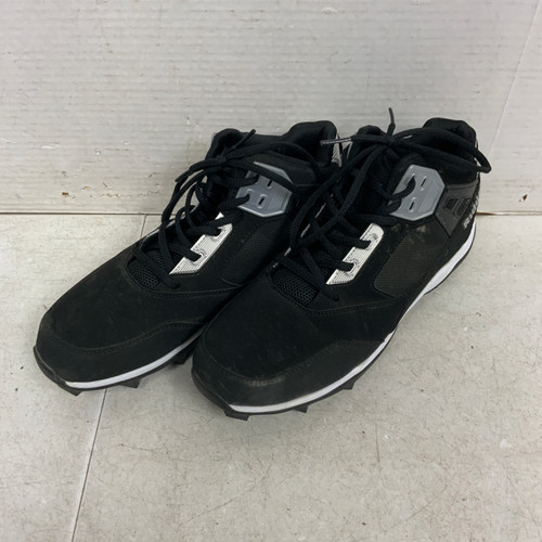 Vist Large View of Product Image Which is Used RIDDELL BB/SB Cleats Black Senior 7.5