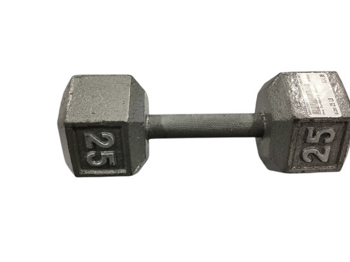 Vist Large View of Product Image Which is Used Hex Dumbbell (Each) 25 lb