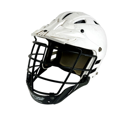 Vist Large View of Product Image Which is Used Cascade Lacrosse Helmet White S/M