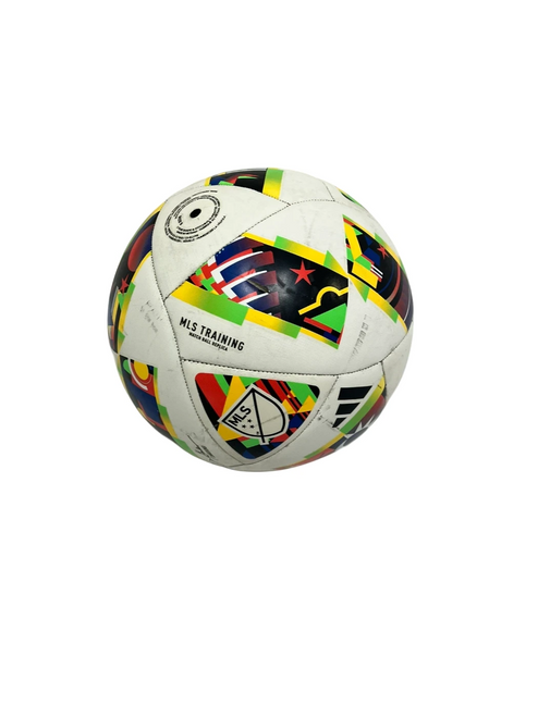 Vist Large View of Product Image Which is Used Adidas MLS Training Replica #5 Soccer Ball White 