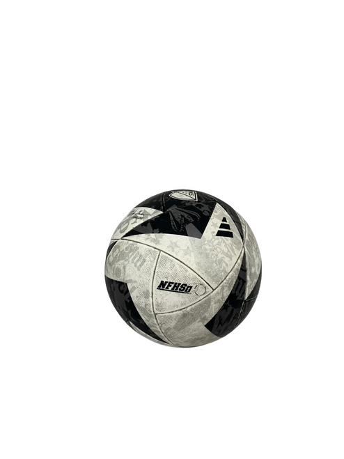 Vist Large View of Product Image Which is Used Adidas MLS Comp NFHS #5 Soccer Ball White And Black 